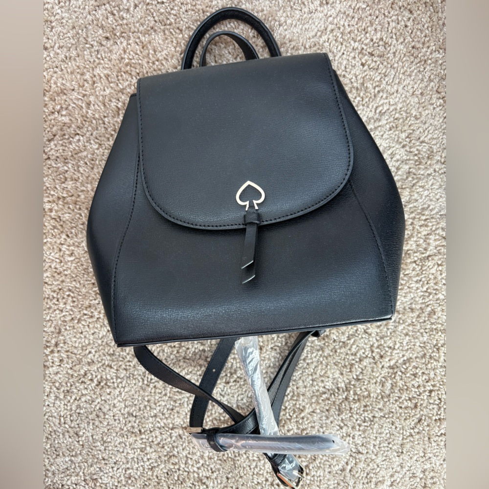 Kate spade new with tags black backpack